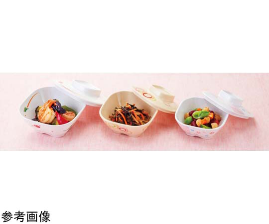 角小鉢（身） ボレロ 10個入 複数の小鉢がきれいに整列している様子