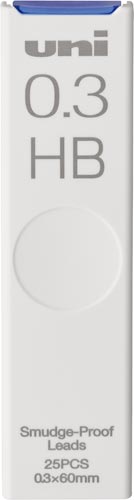 シャープ芯　ユニ　０．３ｍｍ　ＨＢ