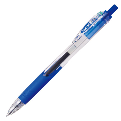 油性ボールペン　スラリ　0.5mm　青　1本