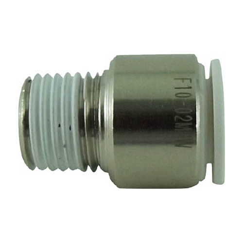 ﾀｯﾁｺﾈｸﾀｰﾌｧｲﾌﾞ 六角穴付ﾒｲﾙｺﾈｸﾀｰ W(白)10mm･R1/4 1個画像