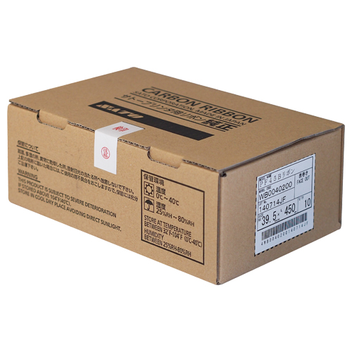 SATOC用ﾌﾟﾘﾝﾀﾘﾎﾞﾝ 39.5mm×450m WB0040200 1箱(10巻)画像