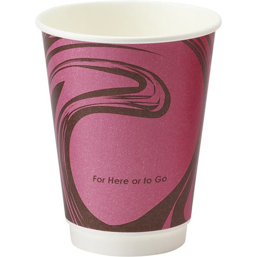 エアーウォールカップヒアゴー３４０ｍｌ２５個×５画像