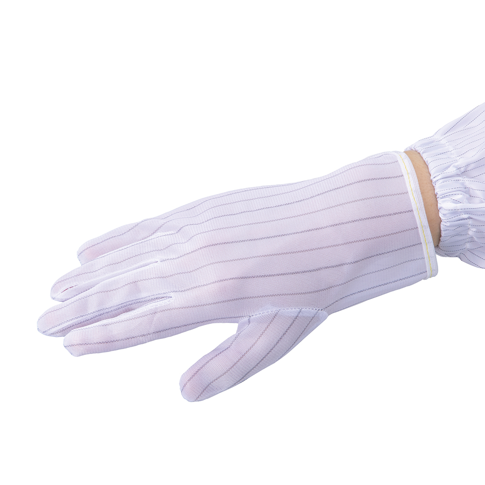 アズピュア ESDポリエステル手袋 S 10双入画像