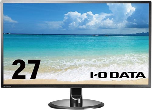 ＷＱＨＤ対応２７型ワイド液晶ディスプレイ画像