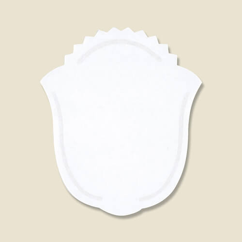 スプーン袋 S-4 チューリップ 無地 白 500枚画像