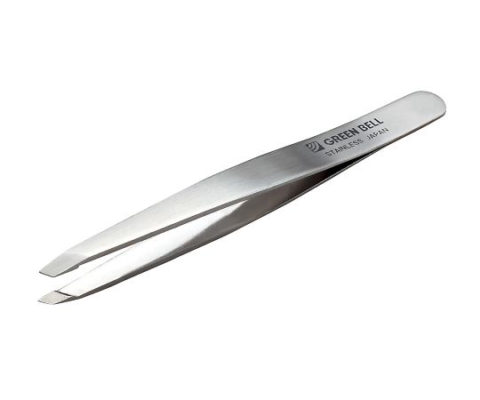 ステンレス製毛抜き　先斜めタイプ画像