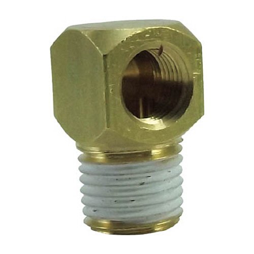 ﾎｰｽﾌｨｯﾃｨﾝｸﾞPTｴﾙﾎﾞ(90度ﾀｲﾌﾟ) 黄銅 1個画像