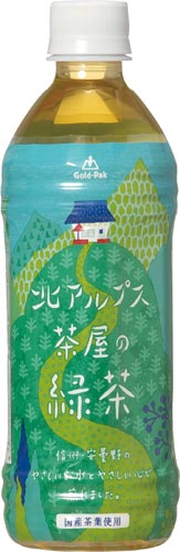 北アルプス茶屋の緑茶　５００ｍｌ　４８本画像