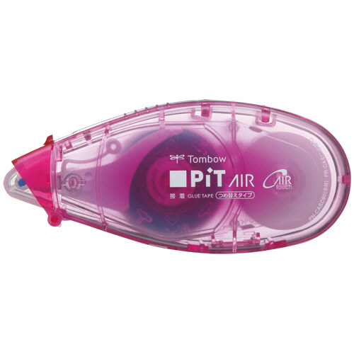 ﾃｰﾌﾟのり ﾋﾟｯﾄｴｱｰﾐﾆ つめ替えﾀｲﾌﾟ 本体 6mm×11m ﾋﾟﾝｸ 1個画像