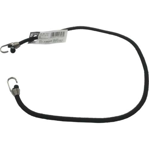 ｺﾞﾑ ﾊﾞﾝｼﾞｰｺｰﾄﾞ 5mm×600mm 黒 1本画像