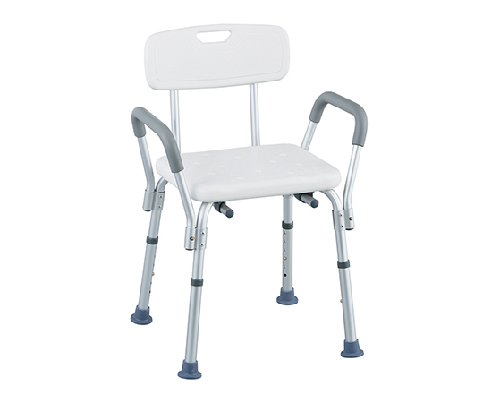 シャワー椅子（ひじ掛け付き）画像