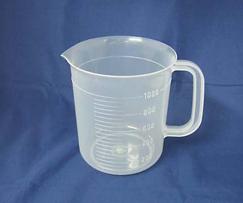 ＰＰ手付ビーカー　１０００mL（Ｒａｌｉｃ）画像