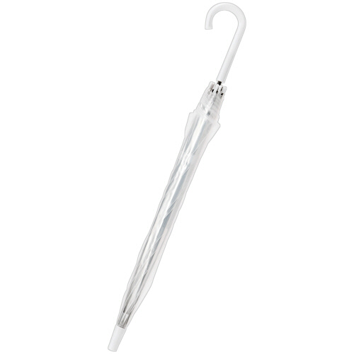 ﾜﾝﾀｯﾁﾋﾞﾆｰﾙ傘 50cm ｸﾘｱ 1ｾｯﾄ(6本)画像