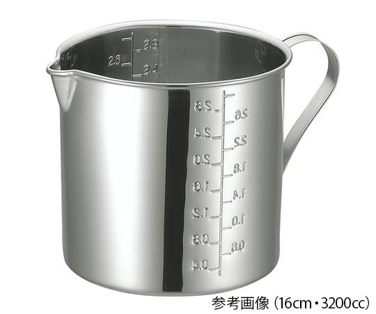 KO　18-8口付計量カップ　16cm画像