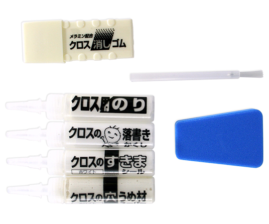 クロス補修便利セット　穴うめ材、すきまシール、落書きかくし、のり入画像