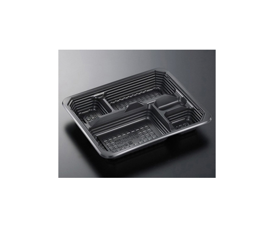 弁当容器 HSA街弁 K24-20A BK 身 600枚画像