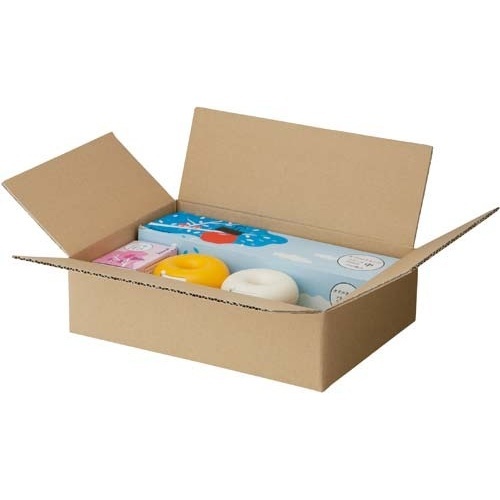 無地小型ダンボール　Ｓ　（底面Ｂ５）　２０枚画像