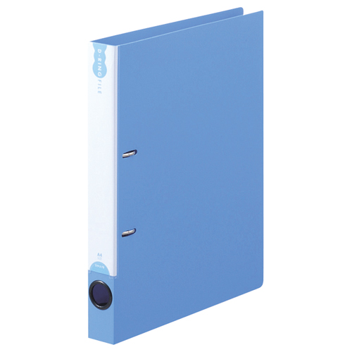 Dﾘﾝｸﾞﾌｧｲﾙ A4ﾀﾃ 2穴 200枚収容 20mmとじ 背幅38mm ﾌﾞﾙｰ 1ｾｯﾄ(10冊)画像