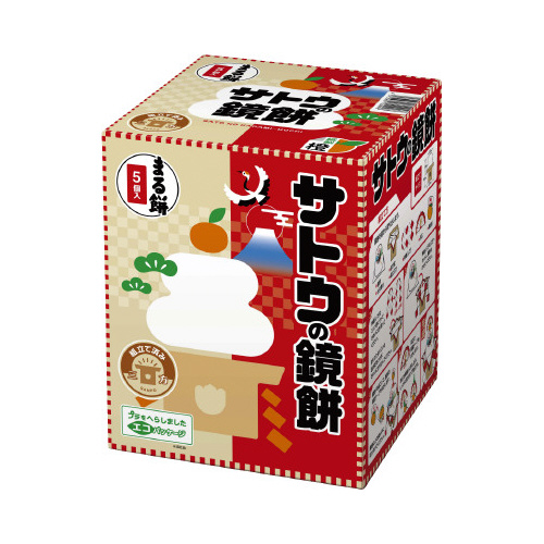 サトウのサッと鏡餅１６５ｇ　まる餅画像