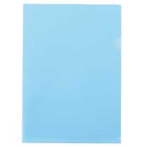 ｶﾗｰｸﾘｱﾌｫﾙﾀﾞｰ A4 ｽｶｲ 1ﾊﾟｯｸ(10枚)画像