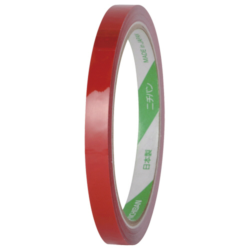 ﾊﾞｯｸﾞｼｰﾘﾝｸﾞﾃｰﾌﾟ No.430 9mm×35m ｾﾛﾊﾝ赤 1ｾｯﾄ(20巻)画像