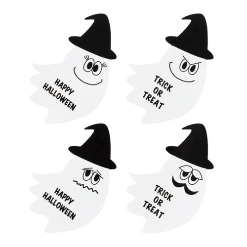 ハロウィンポイントシール-14 おばけ(100枚) ヘッズ画像