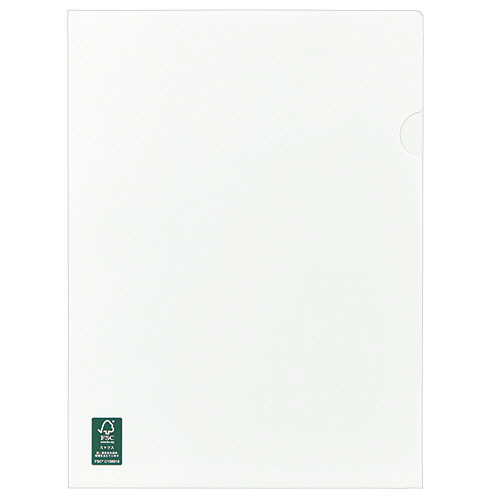 ﾍﾟｰﾊﾟｰﾎﾙﾀﾞｰ(FSC認証) A4 白 1ｾｯﾄ(500枚:100枚×5ﾊﾟｯｸ)画像
