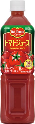 デルモンテトマトジュース　９００ｍｌ　１２本画像