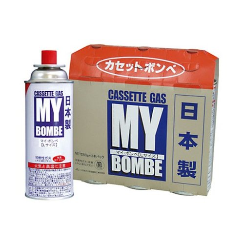 ガスボンベ マイボンベ L 250g 3本パック ニチネン [バラ販売]画像