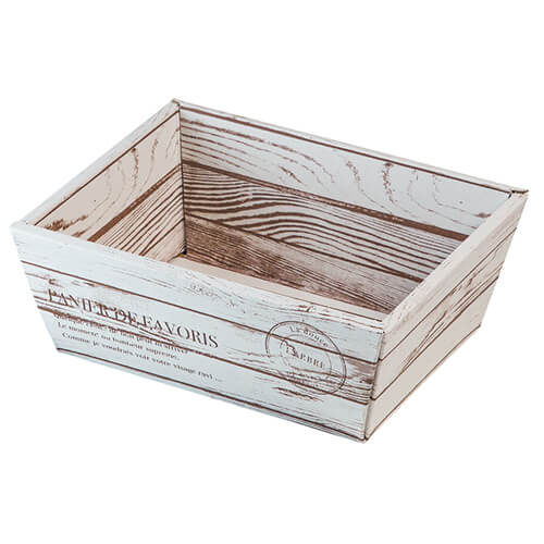 ギフトトレー　パニエ　白（Ｍ）画像