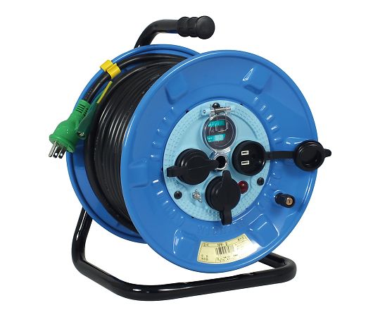 電工ドラム（屋外型・防雨・防塵型・漏電保護専用ブレーカー付）