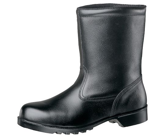 JIS規格認定 静電 ゴム底安全靴 半長靴 V2400N ブラック　23.5cm画像