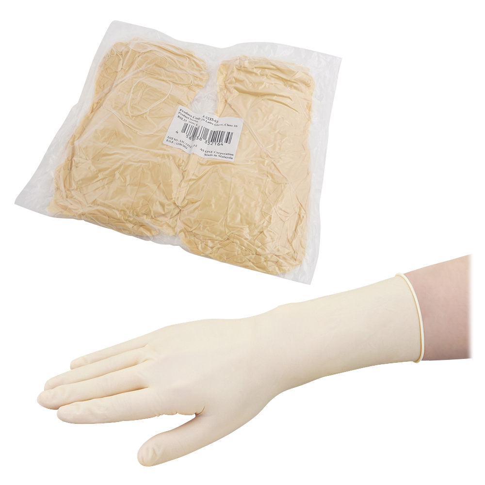 クラス10ラテックス手袋　L　1000枚入画像