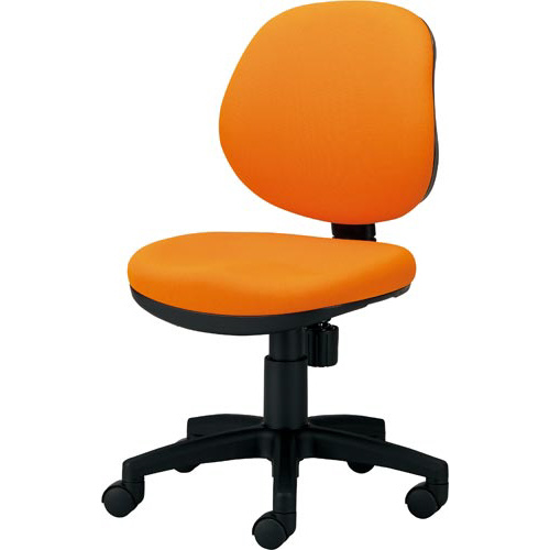 カララチェア　背座同色　オレンジ画像