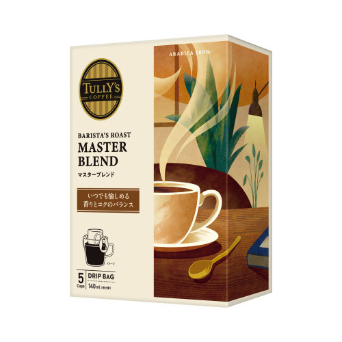 タリーズコーヒー　ドリップマスターブレンド　５Ｐ画像