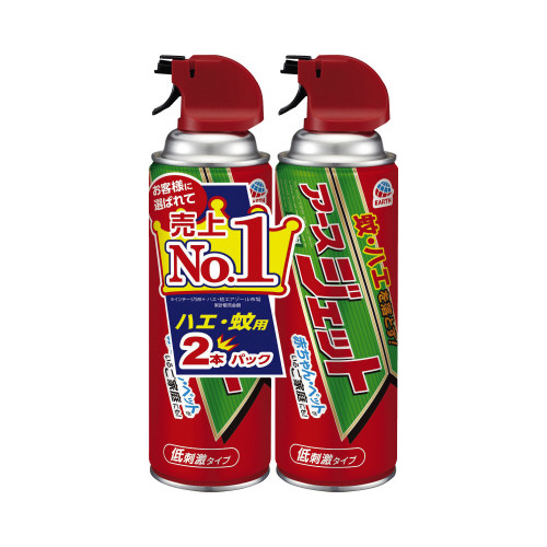 アースジェット　４５０ｍｌ　２本パック×５