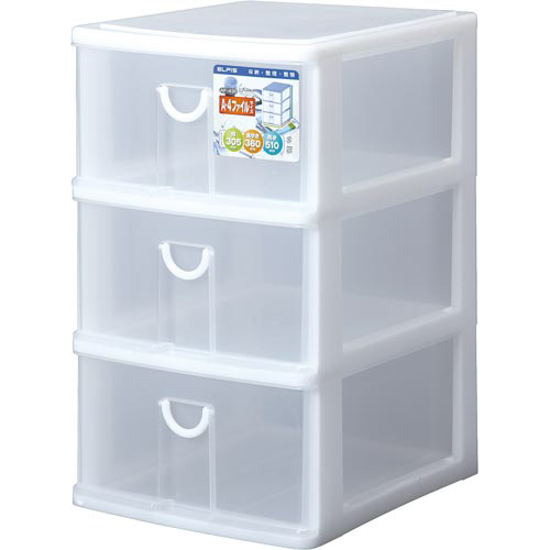エルピスＡ４Ｆ　深型３段　白　１個画像
