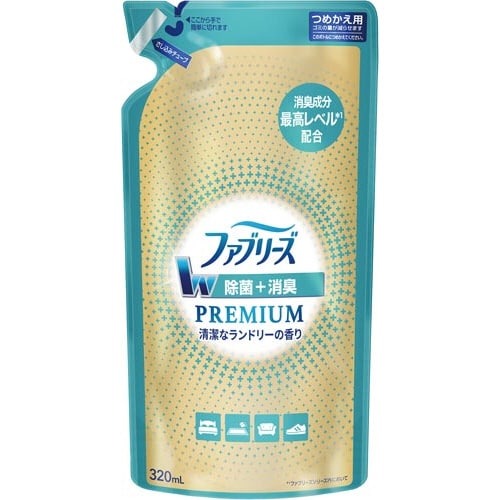 ファブリーズＷ除菌Ｐランドリー　詰替３２０ｍｌ×４画像