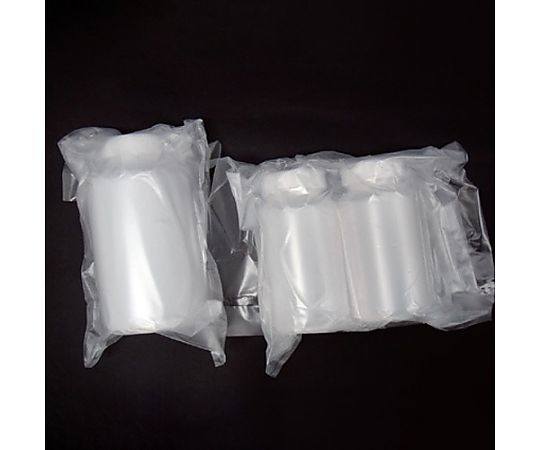 φ 51x 93mm/ 100ml 広口ポリ容器(5本) 透明な容器が5本並んでいる状態