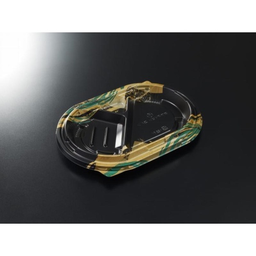 中央化学 弁当容器 CT 宝台膳 小判 風葉BK 本体画像