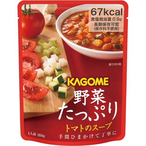 野菜たっぷりﾄﾏﾄのｽｰﾌﾟ 160g 1ｹｰｽ(30ﾊﾟｯｸ)画像