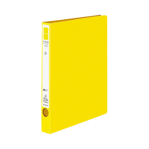リングファイル＜ＥＲ＞Ｒ－ＰＰ表紙Ｂ５縦２穴　黄画像