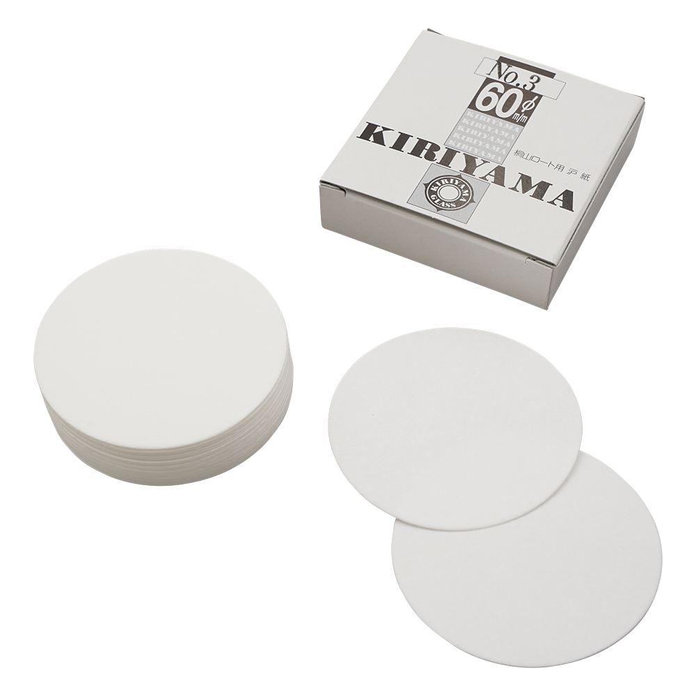 桐山ロート用濾紙　φ60mm　50枚入画像