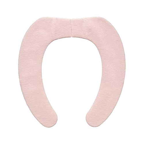 便座カバー 吸着便座シート ぴたQ ボア ピンク画像