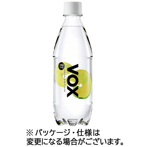 ｳﾞｫｯｸｽ 強炭酸水 ﾚﾓﾝﾌﾚｰﾊﾞｰ 500mL ﾍﾟｯﾄﾎﾞﾄﾙ 1ｾｯﾄ(72本:24本×3ｹｰｽ)画像