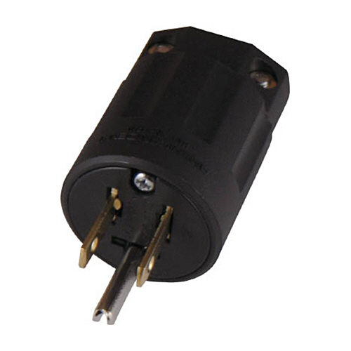 平刃形 ﾅｲﾛﾝﾌﾟﾗｸﾞ 接地2P15A125V 1個画像