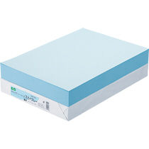 αｴｺｶﾗｰﾍﾟｰﾊﾟｰII B4 ｽｶｲﾌﾞﾙｰ 1冊(500枚)画像