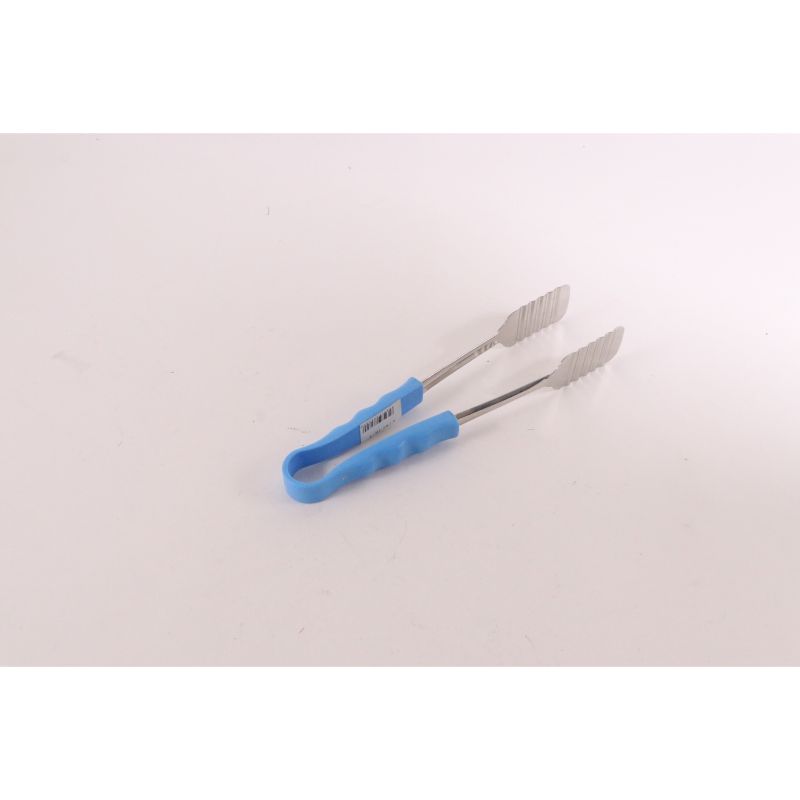 カラーケーキトングPP柄 ブルー 大泉合成画像