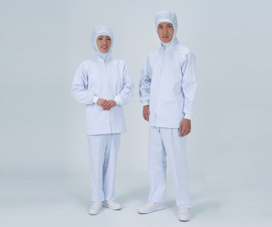 パンツ男性用(裾口ストレートタイプ)　常温タイプ　S　ホワイト画像