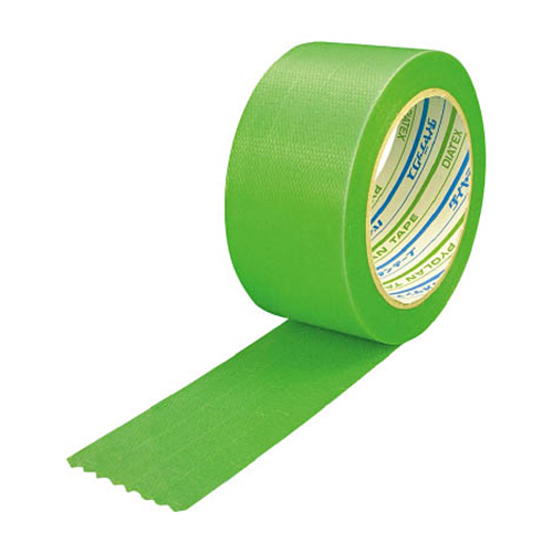 ﾊﾟｲｵﾗﾝ 塗装養生用ﾃｰﾌﾟ 50mm×50m ｸﾞﾘｰﾝ 1巻画像